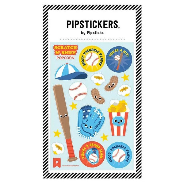 Pipsticks Scratch 'n Sniff Stickers | Play Ball