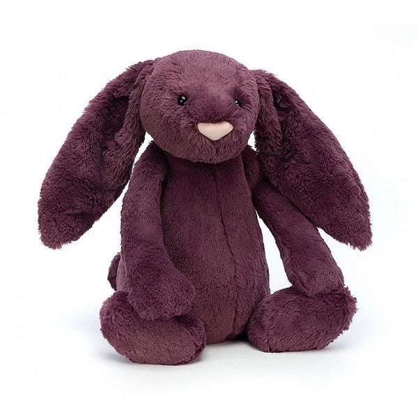 Jellycat Medium Bashful Plum Bunny Plush