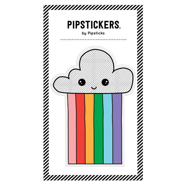 Pipsticks Big Puffy Kawaii Rainbow Sticker