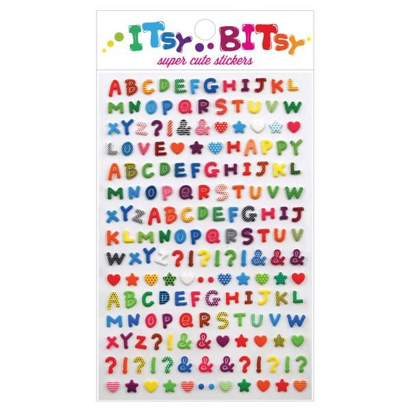 Itsy Bitsy Stickers Pattern Alphabet | The Gifted Type