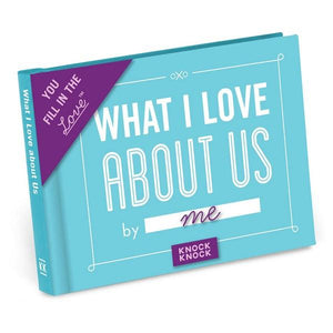Knock Knock Fill In The Love Journal What I Love About Us | The Gifted Type