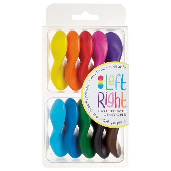 Left Right Ergonomic Crayons | The Gifted Type
