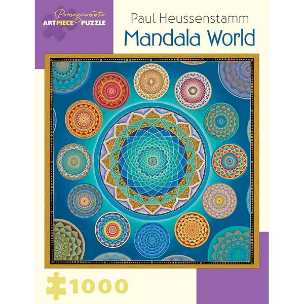 Pomegranate Puzzle Mandala World | 1000 Pieces | The Gifted Type