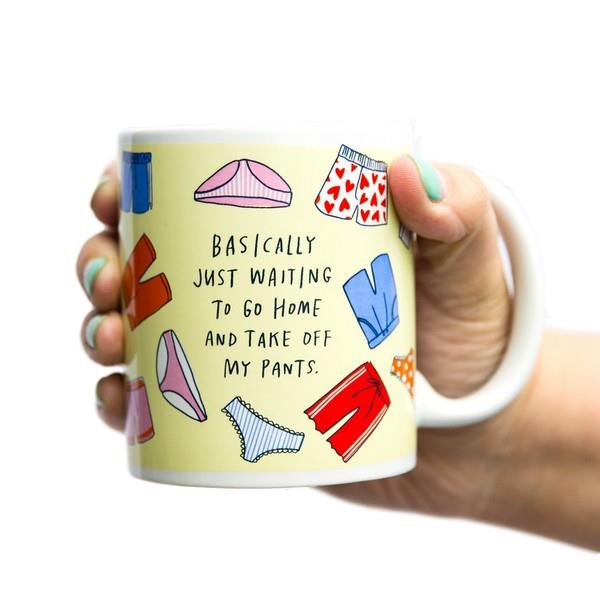 Emily McDowell Mug Take Off My Pants | The Gifted Type