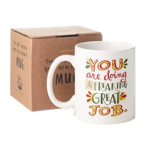 Emily McDowell Mug Freaking Great Job | The Gifted Type