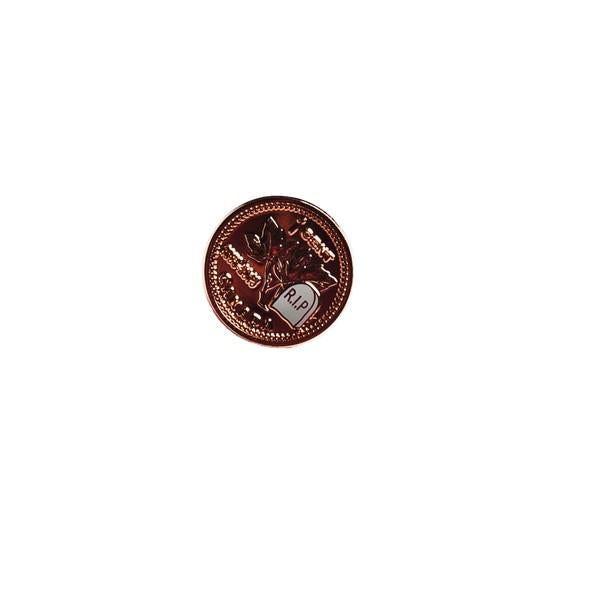 Drake General Store Enamel Pin Penny R.I.P. | The Gifted Type