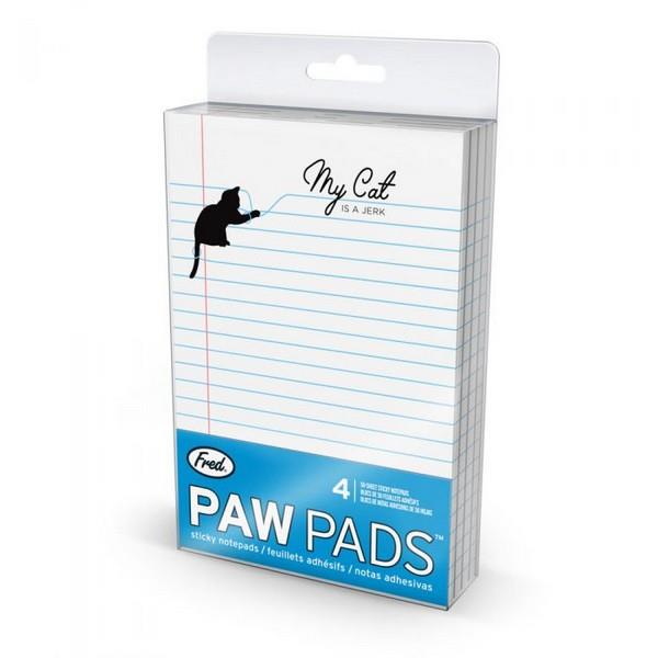 Fred & Friends Sticky Notes Paw Pads | The Gifted Type