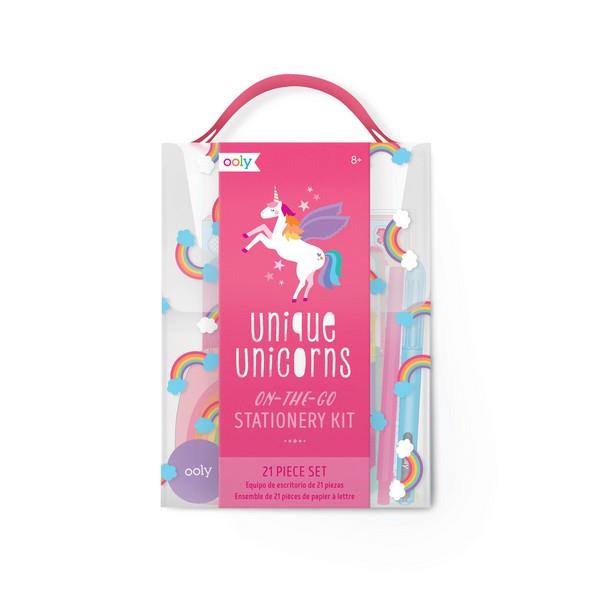 On-The-Go Stationery Kit Unique Unicorns | The Gifted Type
