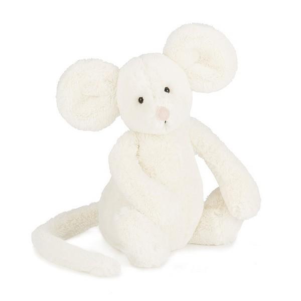 Jellycat Medium Bashful Mouse Cream Plush | The Gifted Type