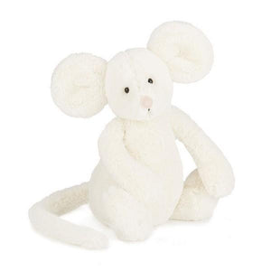 Jellycat Medium Bashful Mouse Cream Plush | The Gifted Type