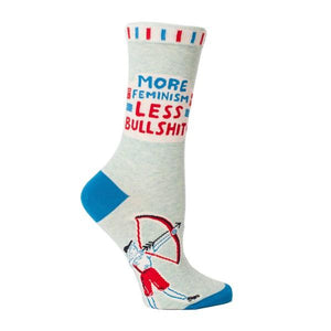 More Feminism - Women's Crew Sock