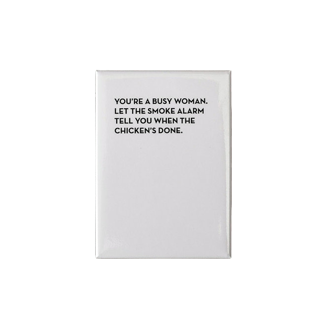 Sapling Press Magnet Busy Woman | The Gifted Type