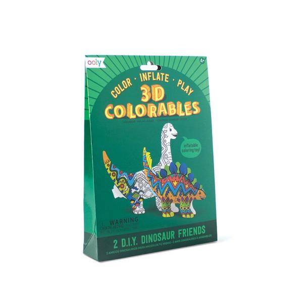 3D Colouring Kit Dinosaur Friends | The Gifted Type