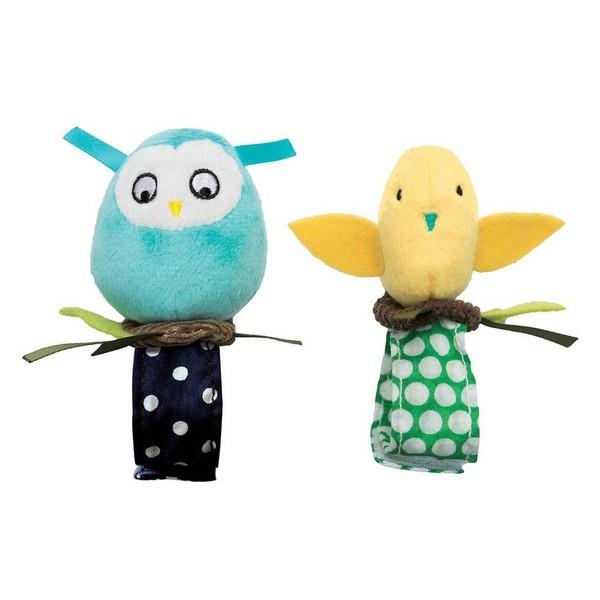 Manhattan Toy Company Wrist Rattle Set Bitty Birds | The Gifted Type