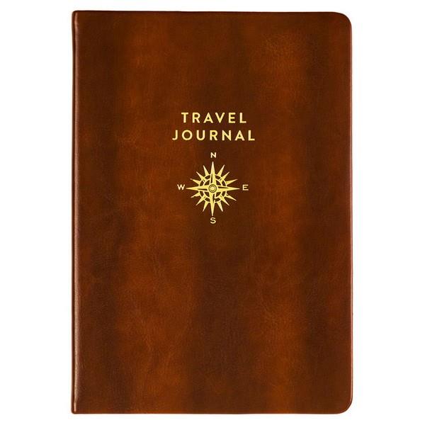 Brown With Gold Compass | Journal | The Gifted Type