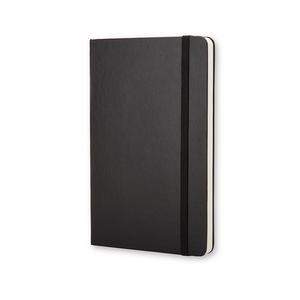 Moleskine Classic Pocket Hardcover Notebook | Black | The Gifted Type