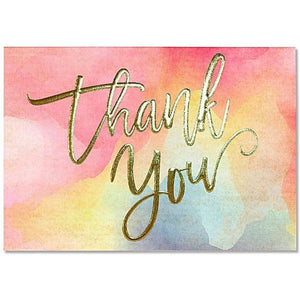 Hand Lettering Thank You Notecards