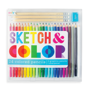 Sketch and Colour Pencil Set | The Gifted Type