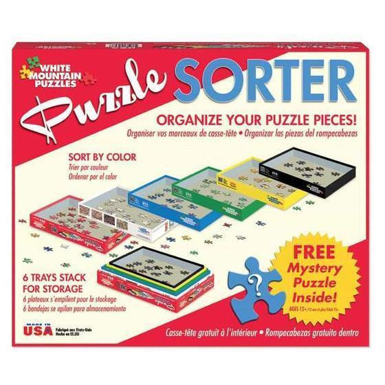 Puzzle Sorter | White Mountain Puzzles | The Gifted Type