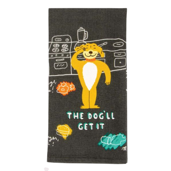 The Dog'll Get It Dish Towel | The Gifted Type