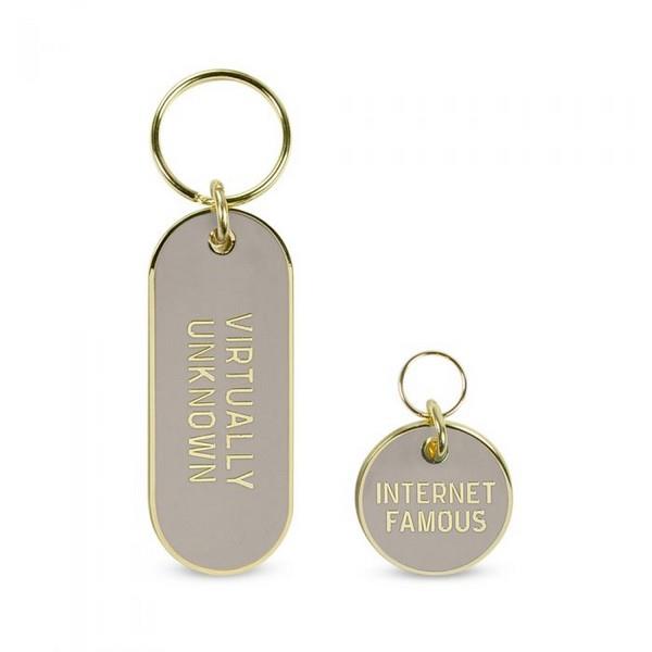 Fred & Friends Keychain Set | Internet Famous People + Pet Tags