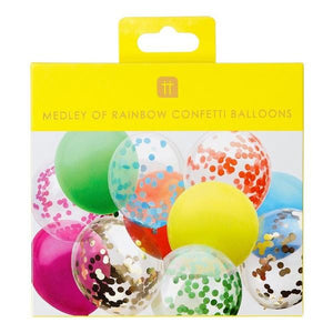 Rainbow Confetti Balloon Kit