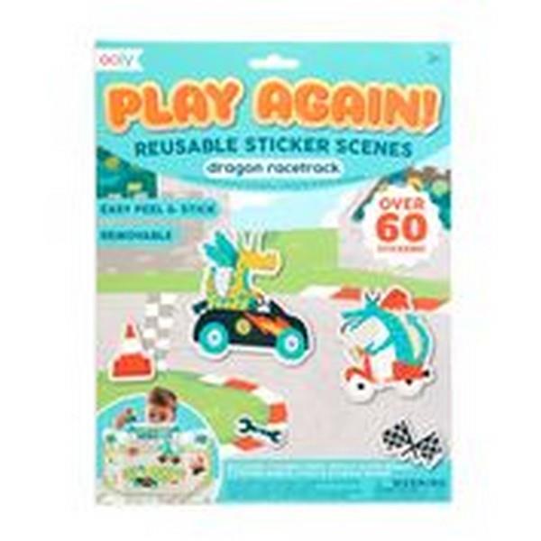 Dragon Racetrack - Reusable Sticker Kit