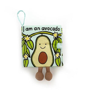Jellycat Soft Activity Book | I Am An Avocado
