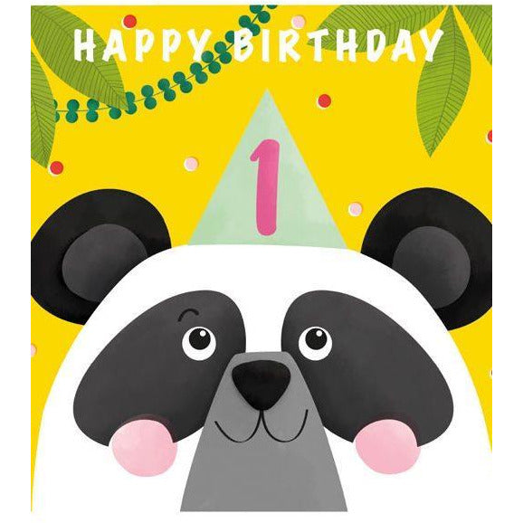 Happy 1st Birthday Panda