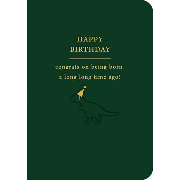 Congrats on Being Born Birthday Card