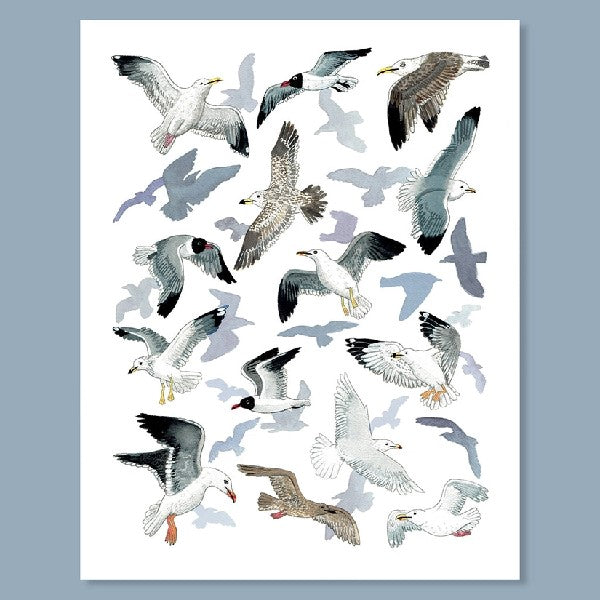 Cactus Club 8x10 Art Print | Seagull Sanctuary