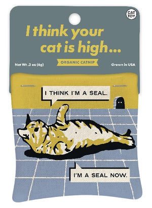 Blue Q Catnip Toy | I'm A Seal