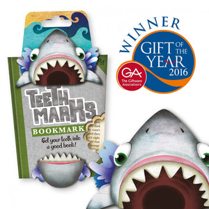 Shark Teethmark Kids Bookmark