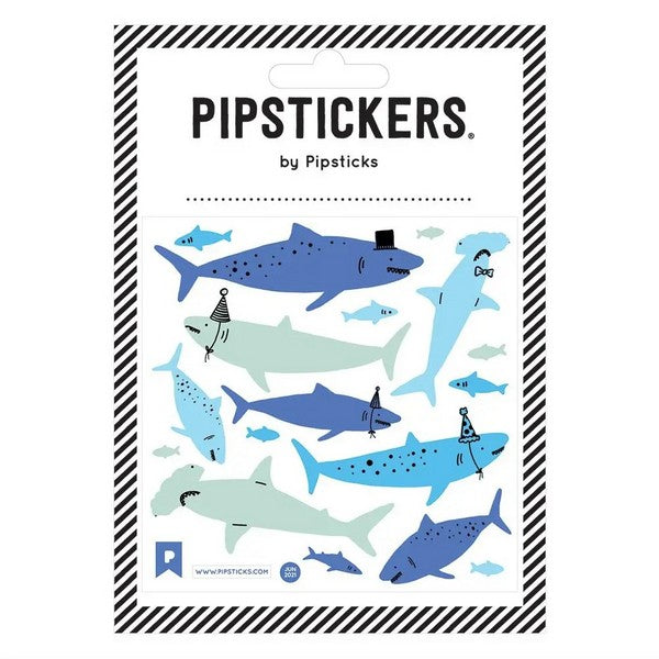 Pipsticks Fuzzy Stickers | Shiver of Sharks