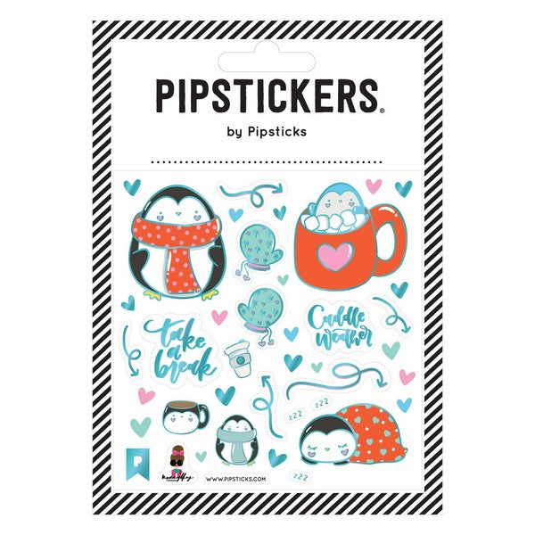 Pipsticks Sleepy Penguins Stickers