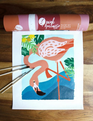 Pink Picasso Paint By Number Kit | Stand Out In The Crowd