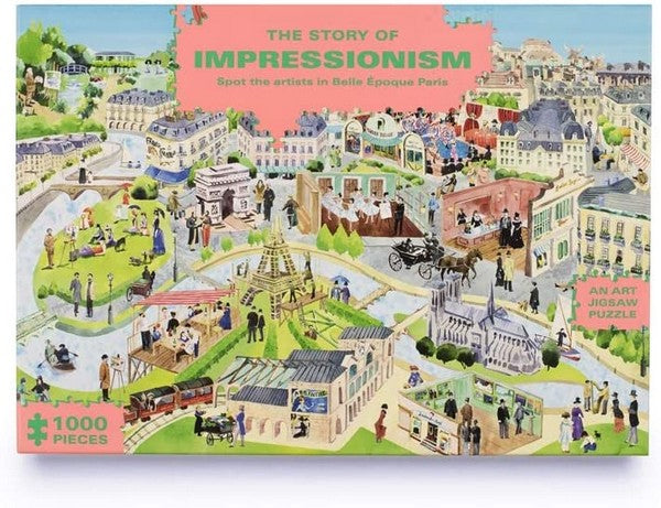 The Story of Impressionism | 1000 Piece Puzzle
