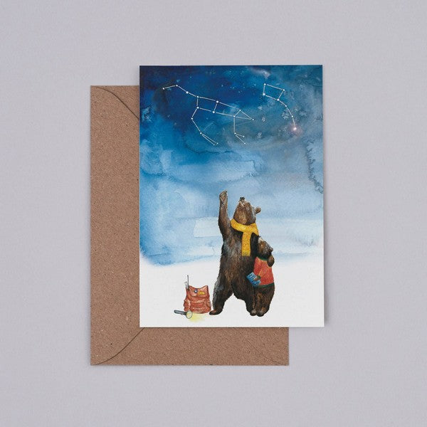Ursa Major & Minor Holiday Card