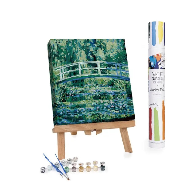 Waterlilies & Japanese Bridge by Monet DIY Paint By Numbers Kit