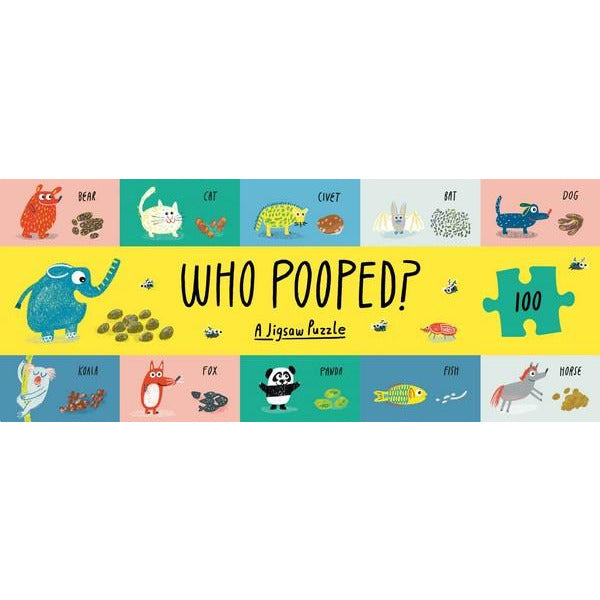 Who Pooped? 100 Piece Puzzle