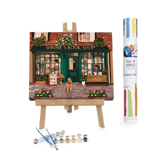 Winnie's Book Shop DIY Paint By Numbers Kit