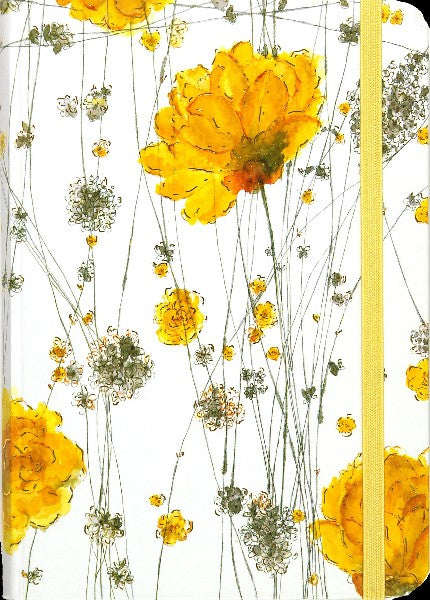 Yellow Flowers Small Journal